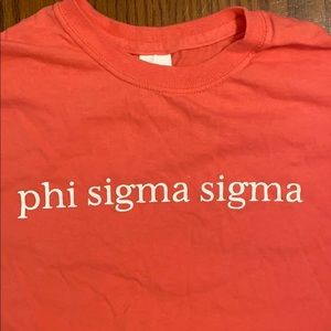 Phi sigma sigma t shirt sorority